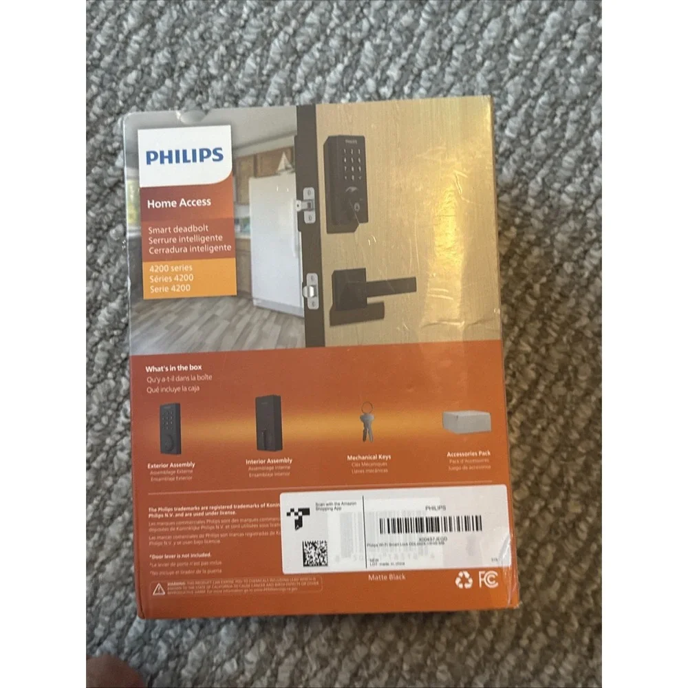 Philips Home Access 4200 Series Smart Deadbolt Brand New Sealed